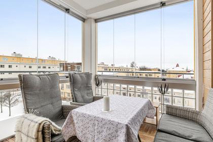 Balkong eller utsiktsbild