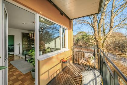 Balkong eller utsiktsbild