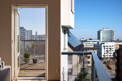 Balkong eller utsiktsbild