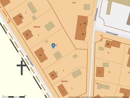 Illustrerad karta över fastigheten eller området