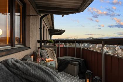 Balkong eller utsiktsbild