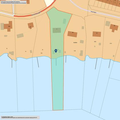 Illustrerad karta över fastigheten eller området