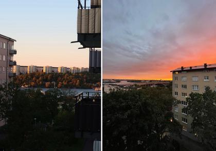 Balkong eller utsiktsbild