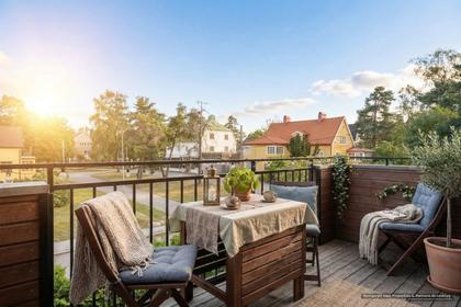 Balkong eller utsiktsbild