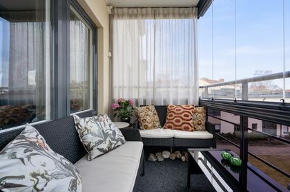 Balkong eller utsiktsbild