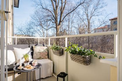 Balkong eller utsiktsbild