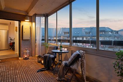 Balkong eller utsiktsbild