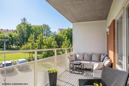 Balkong eller utsiktsbild