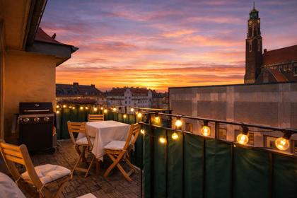 Balkong eller utsiktsbild