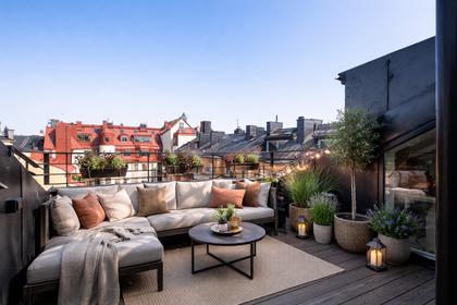 Balkong eller utsiktsbild