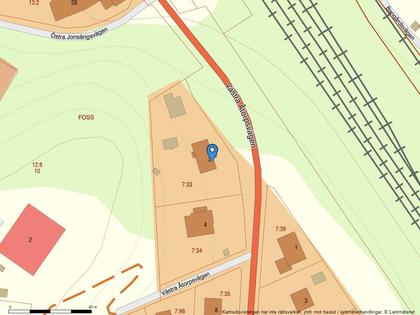 Illustrerad karta över fastigheten eller området