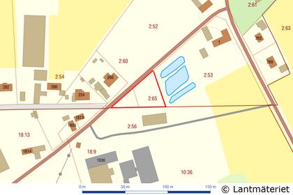 Illustrerad karta över fastigheten eller området