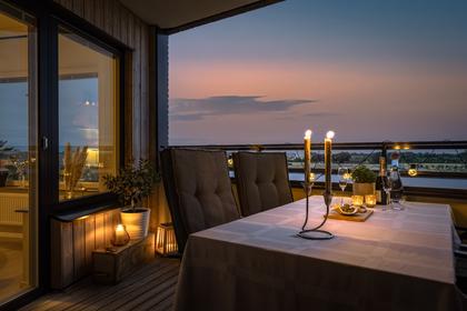 Balkong eller utsiktsbild