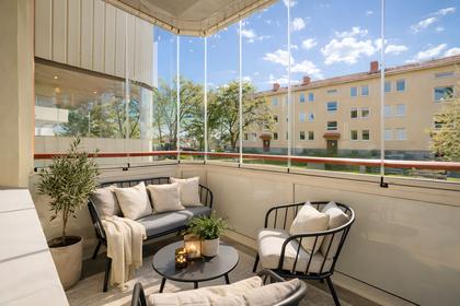 Balkong eller utsiktsbild