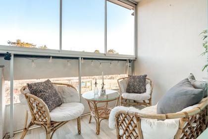 Balkong eller utsiktsbild