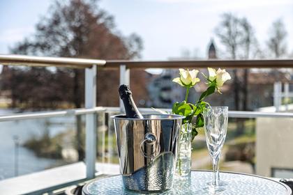 Balkong eller utsiktsbild