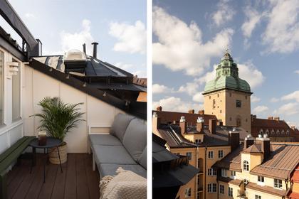 Balkong eller utsiktsbild