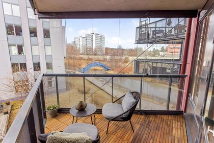 Balkong eller utsiktsbild