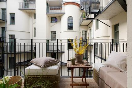 Balkong eller utsiktsbild