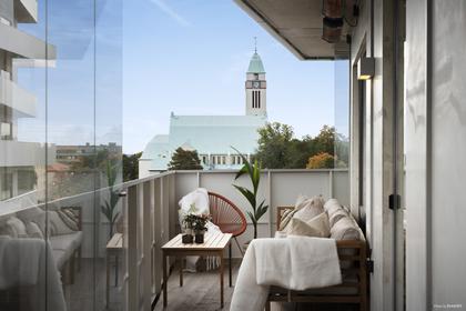 Balkong eller utsiktsbild