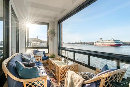 Balkong eller utsiktsbild