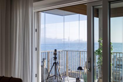 Balkong eller utsiktsbild