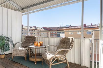 Balkong eller utsiktsbild