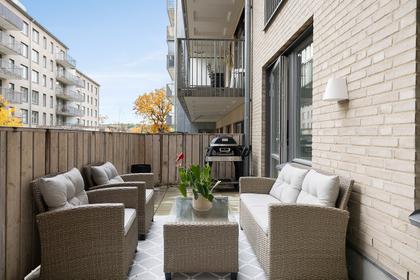 Balkong eller utsiktsbild