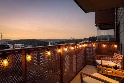 Balkong eller utsiktsbild