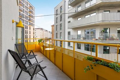 Balkong eller utsiktsbild