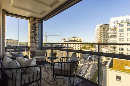 Balkong eller utsiktsbild