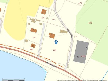 Illustrerad karta över fastigheten eller området