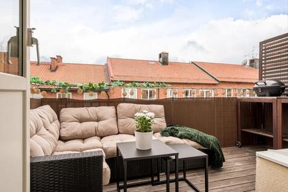 Balkong eller utsiktsbild