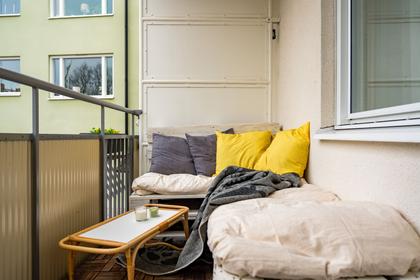 Balkong eller utsiktsbild