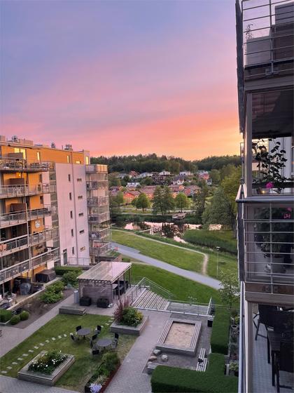 Balkong eller utsiktsbild