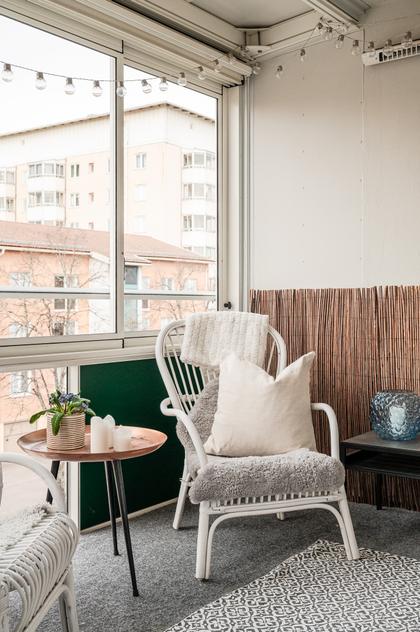 Balkong eller utsiktsbild