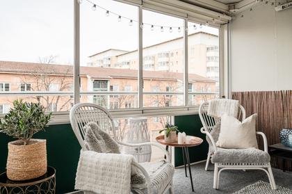 Balkong eller utsiktsbild