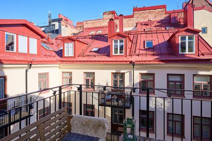 Balkong eller utsiktsbild