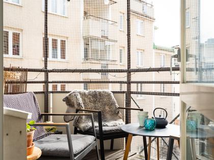 Balkong eller utsiktsbild