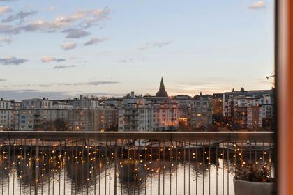 Balkong eller utsiktsbild