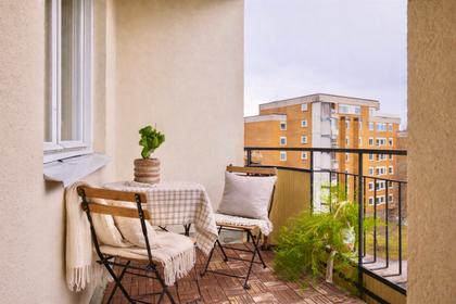 Balkong eller utsiktsbild