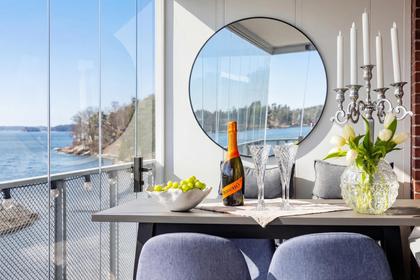 Balkong eller utsiktsbild