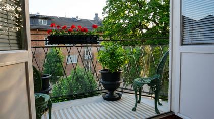 Balkong eller utsiktsbild