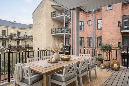 Balkong eller utsiktsbild