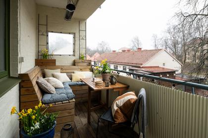 Balkong eller utsiktsbild