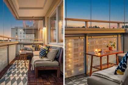 Balkong eller utsiktsbild