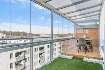 Balkong eller utsiktsbild