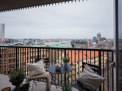 Balkong eller utsiktsbild