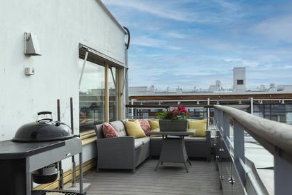 Balkong eller utsiktsbild