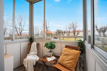 Balkong eller utsiktsbild